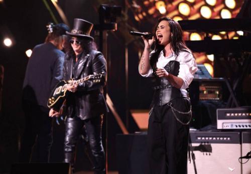 Demi Lovato at Rock & Roll Hall of Fame Ceremony, October 2024 1
