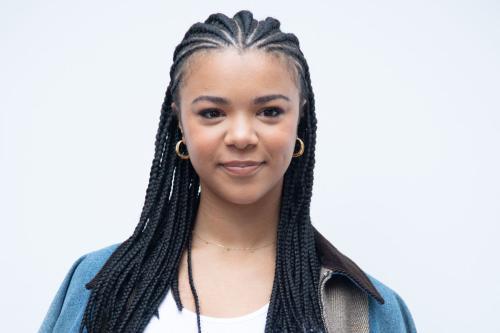 India Amarteifio at Stella McCartney Womenswear Spring-Summer 2025 Show, September 2024 2