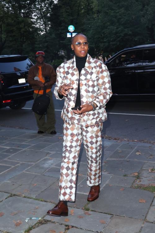 Lena Waithe at Harlem Fashion Row Show in New York, September 2024