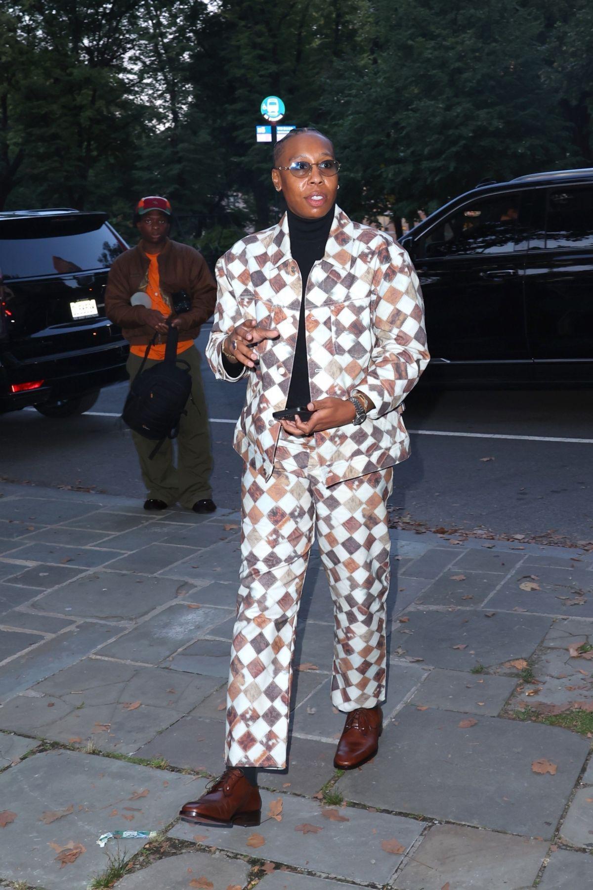 Lena Waithe at Harlem Fashion Row Show in New York, September 2024