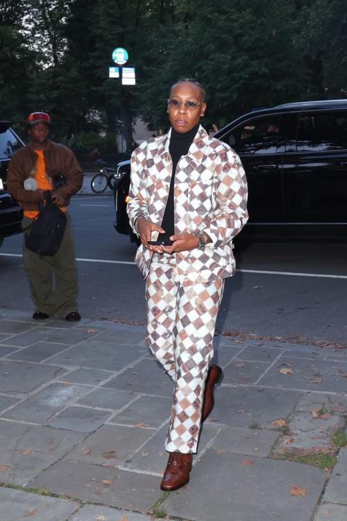 Lena Waithe at Harlem Fashion Row Show in New York, September 2024 1
