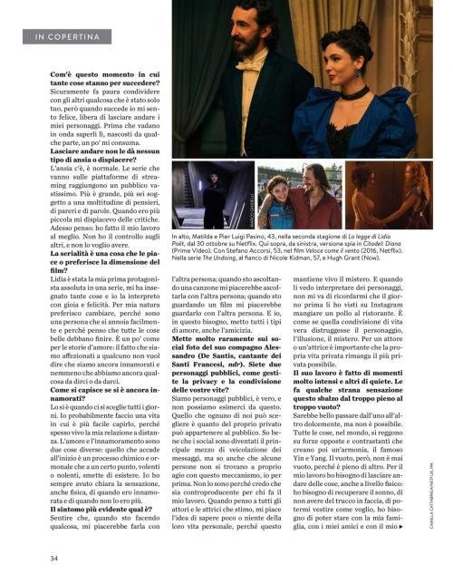 Matilda De Angelis in F Magazine Italy, October 2024 5
