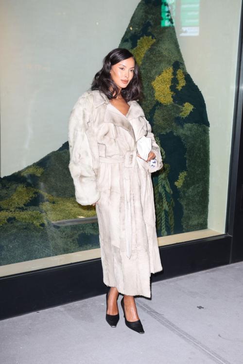 Maya Jama at Burberry Flagship Store Opening October 2024 1