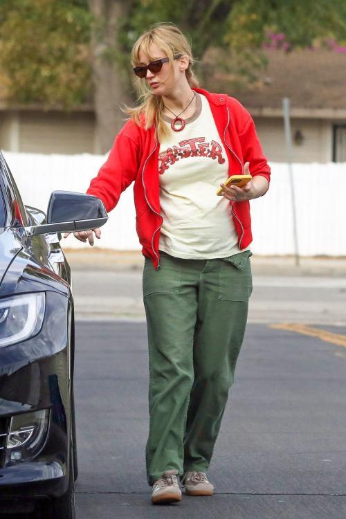 Pregnant Jennifer Lawrence Out in Los Angeles, October 2024 3