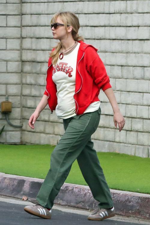 Pregnant Jennifer Lawrence Out in Los Angeles, October 2024 6