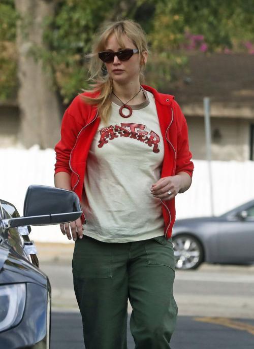 Pregnant Jennifer Lawrence Out in Los Angeles, October 2024 7