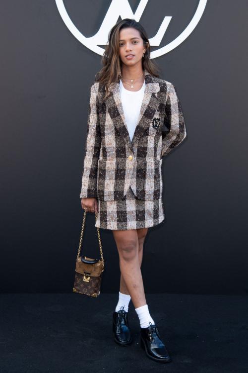 Rayssa Leal at Louis Vuitton Fashion Show at Paris Fashion Week, October 2024
