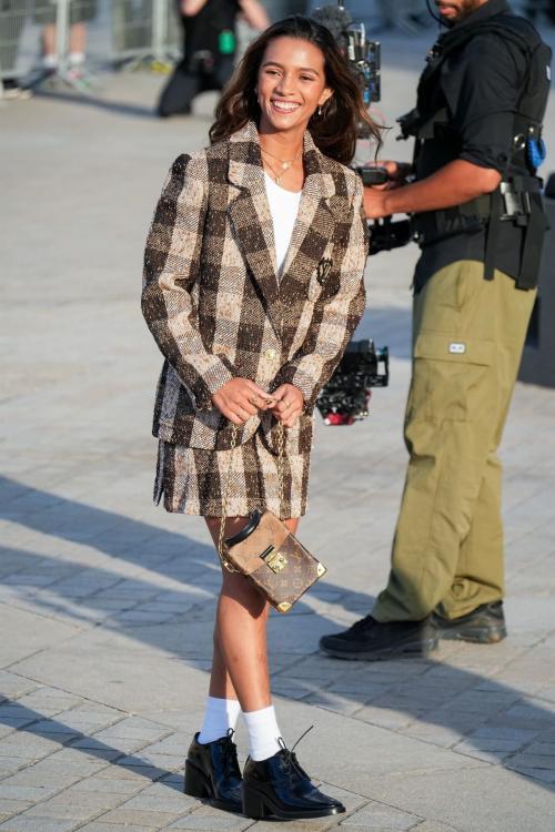 Rayssa Leal at Louis Vuitton Show at Paris Fashion Week, October 2024 1