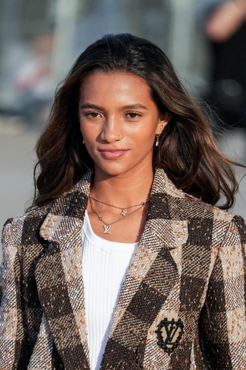 Rayssa Leal at Louis Vuitton Show at Paris Fashion Week, October 2024 2
