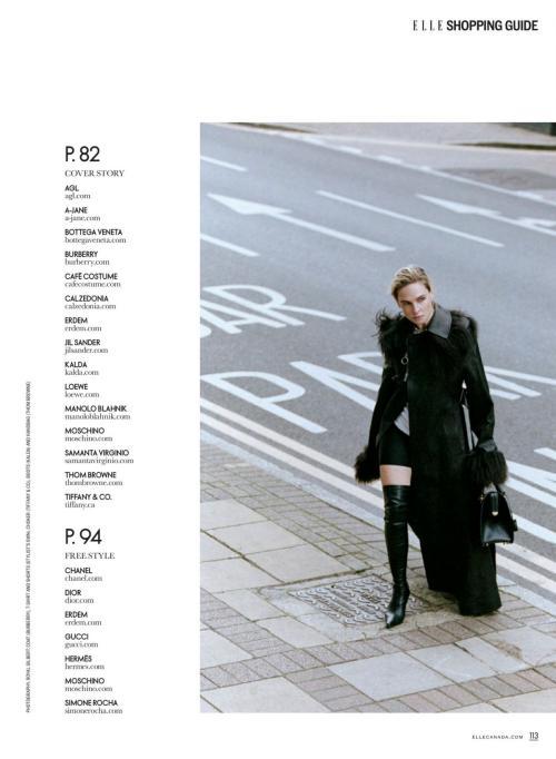 Rebecca Ferguson in Elle Canada, November 2024 3