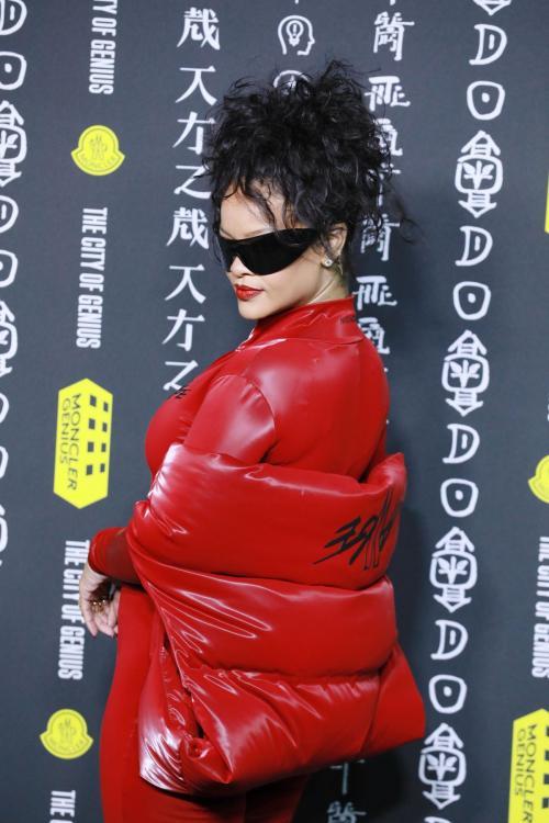 Rihanna at Moncler City of Genius Event in Shanghai, October 2024 7