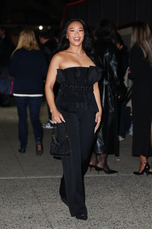 Sunisa Lee at Giorgio Armani SS25 Fashion Show in New York, October 2024 4