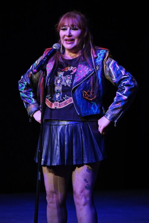 Tiffany at 80’s Halloween Party in Boca Raton, October 2024