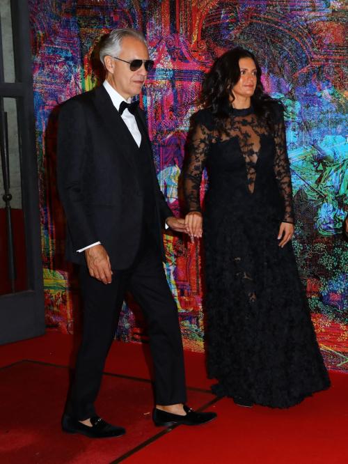 Veronica Berti at Andrea Bocelli Celebration Red Carpet in Rome, October 2024 1