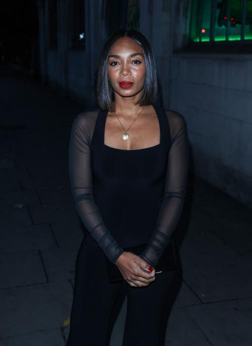 Zaraa Abrahams at Inside Soap Awards at Bar Salsa in London, October 2024 2