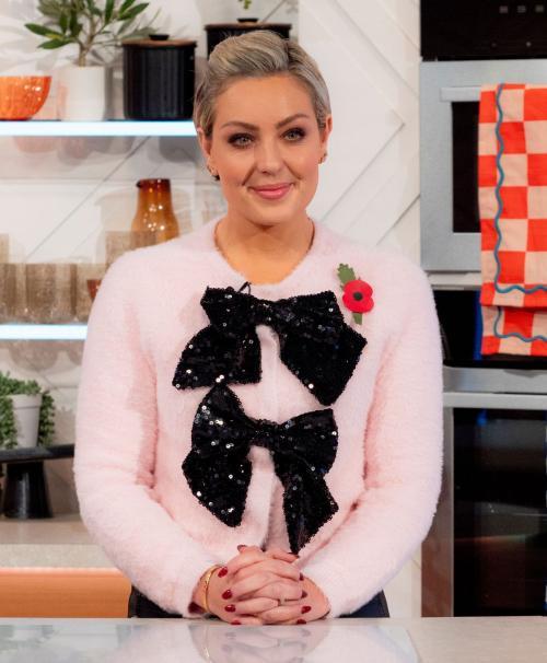 Amy Dowden at Lorraine TV Show in London, Nov 2024 1