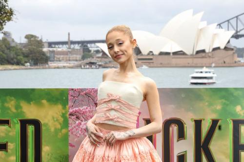 Ariana Grande at Wicked Premiere Photocall, November 2024 4