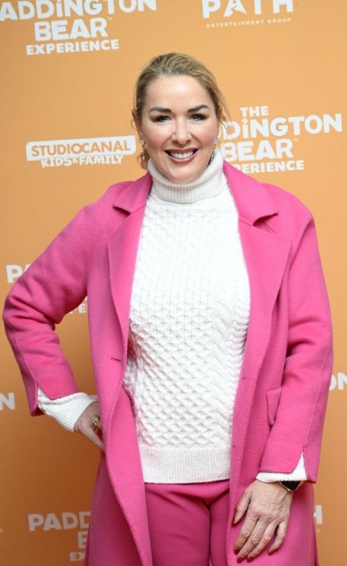 Claire Sweeney at Paddington Bear Experience in London, November 2024