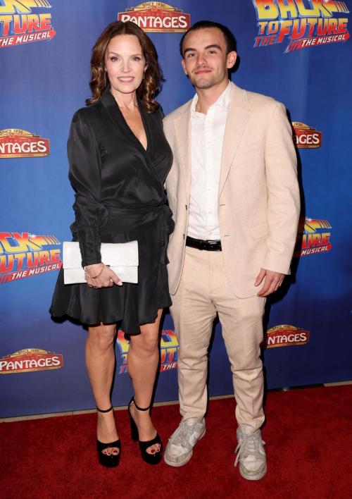 Deborah Dutcher at Back to the Future Opening Night Pantages Theatre, Nov 2024 1