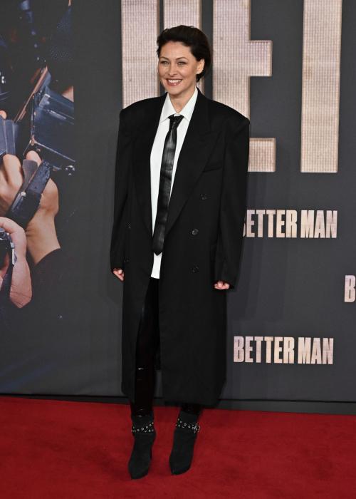 Emma Willis at Better Man Premiere, London, November 2024