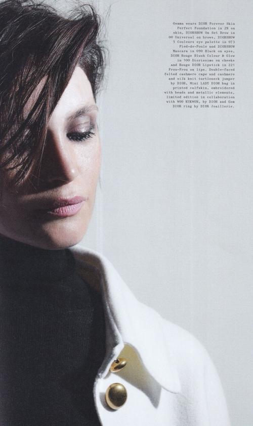 Gemma Arterton in Hunger Magazine, October 2024 5