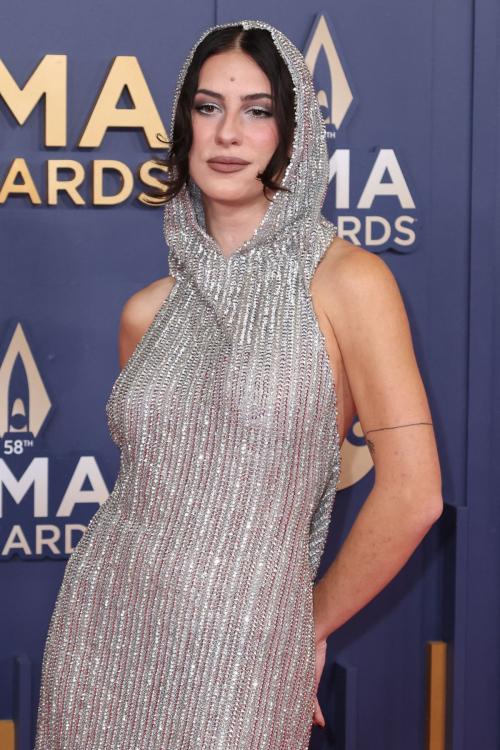 Kassi Ashton at CMA Awards in Nashville, November 2024