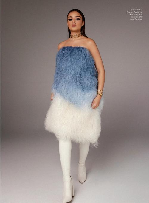 Madison Bailey in Fashion Magazine, Winter 2024 5