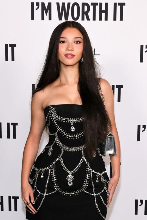 Malia Baker at L’Oreal Paris Women of Worth Celebration, November 2024 1