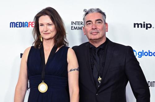 Martine Tromp at 2024 International Emmy Awards, November 2024 2