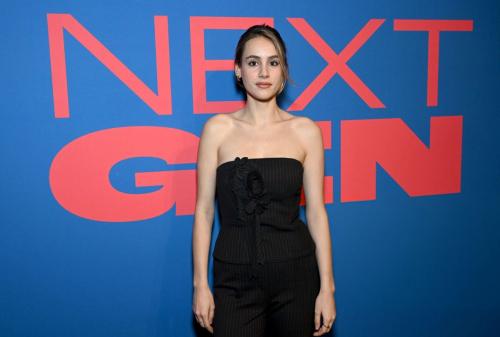 Nell Verlaque at Hollywood Reporter Instagram Next Gen in West Hollywood, November 2024 2