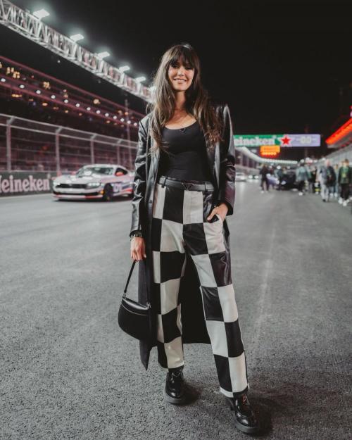 Nina Dobrev F1 Grand Prix of Las Vegas Photoshoot, November 2024
