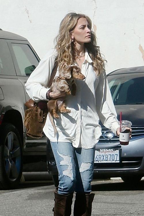 Paris Jackson Out with Dog in West Hollywood, Nov 2024 4