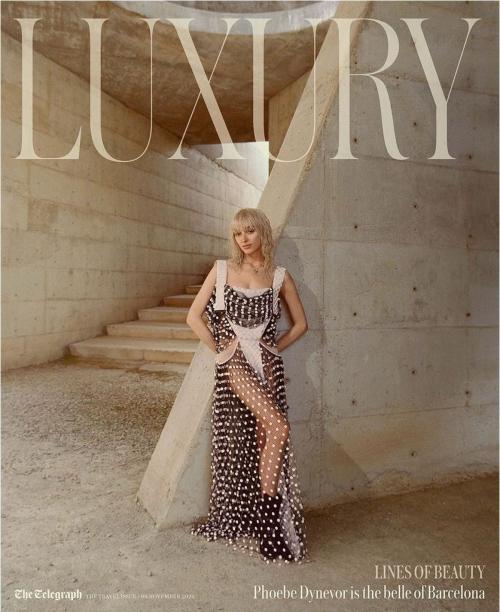 Phoebe Dynevor for Telegraph Luxury Magazine, November 2024