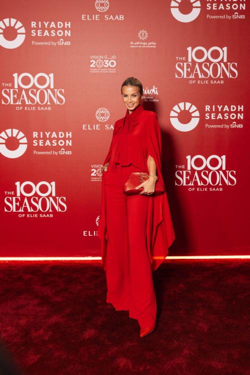 Simona Jakstaite at Elie Saab Anniversary Fashion Show, November 2024 4