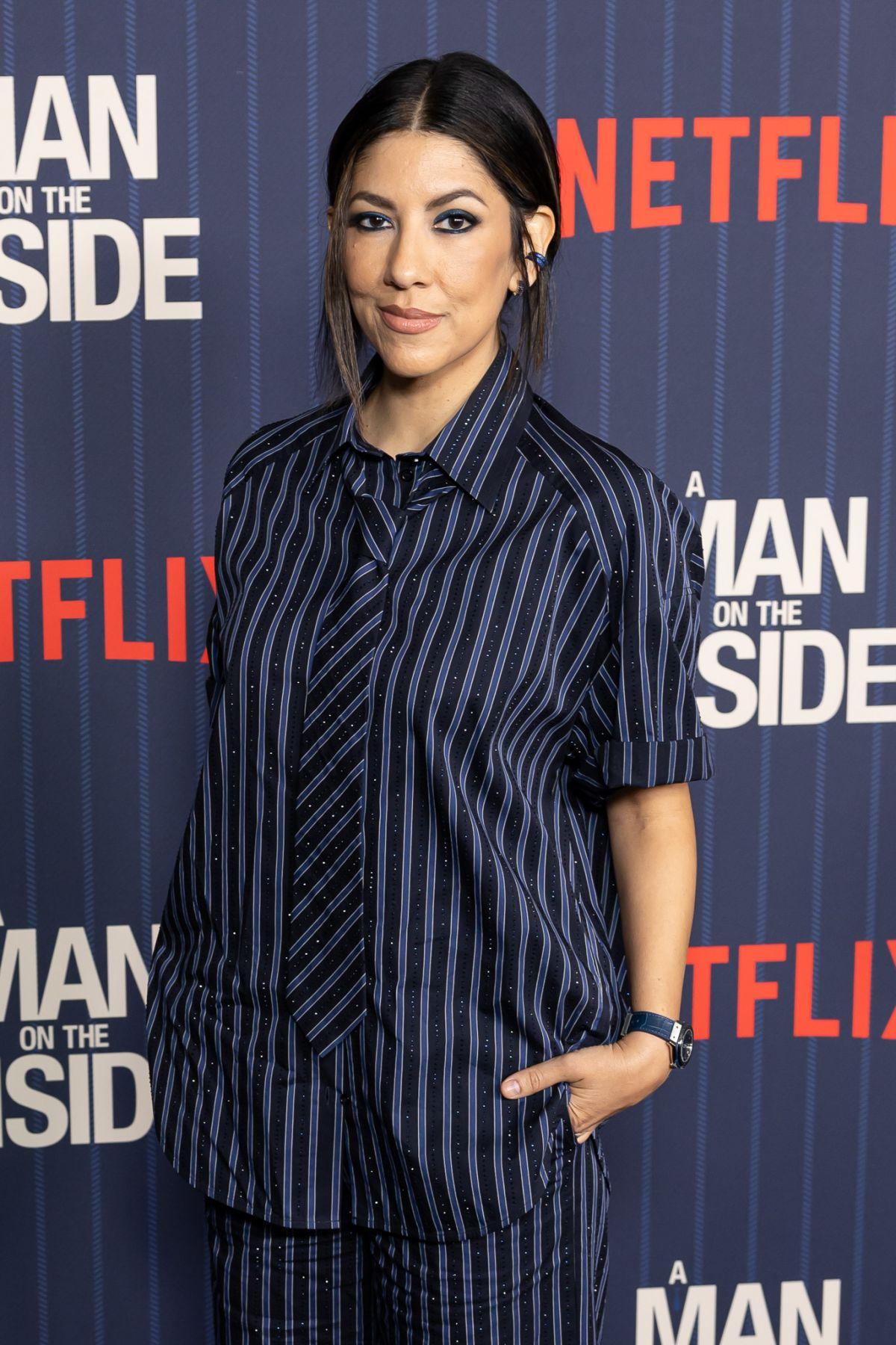 Stephanie Beatriz at A Man On The Inside Premiere Los Angeles, November 2024