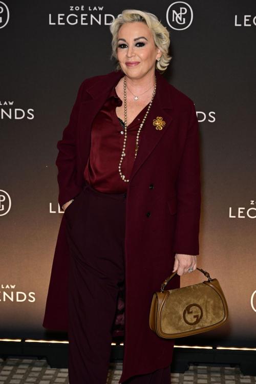 Tessa Hartmann at Zoe Law Legends Private View, London, November 2024