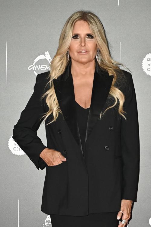 Tiziana Rocca at Megalopolis Premiere, Cinecitta Rome October 2024