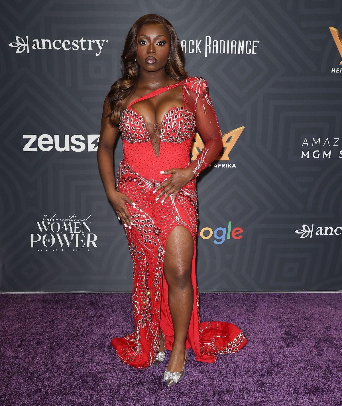 Young Africana at Women of Power Awards in Los Angeles, November 2024