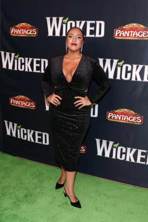 Adelina Mitchell at Hollywood Pantages Theatre Opening Night of Wicked, December 2024