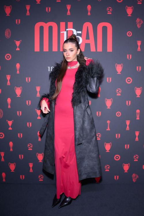 Alice Perego at 125th Anniversary of AC Milan Party in Milan, December 2024 2