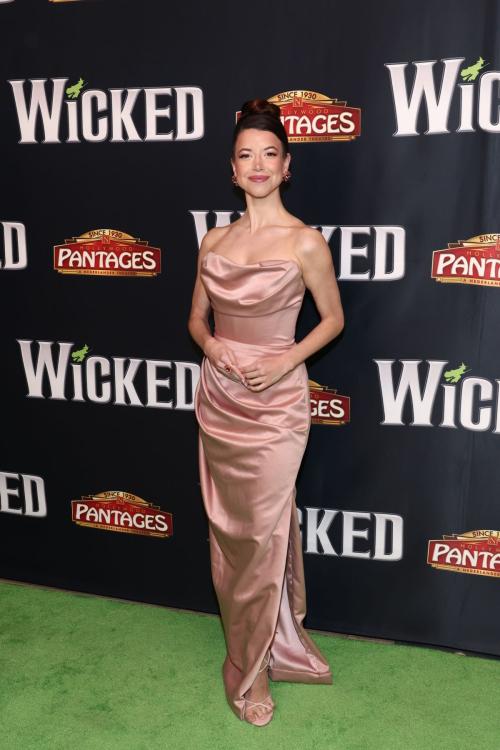 Allsun O'Malley at Hollywood Pantages Theatre Opening Night of Wicked, December 2024