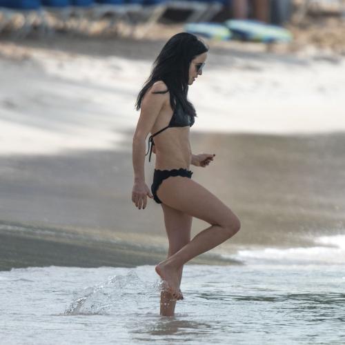 Andrea Corr in Bikini at Sandy Lane Hotel in Barbados, December 2024 9