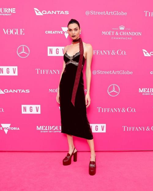 Charlee Fraser at Yayoi Kusama Exhibition Opening, December 2024 2