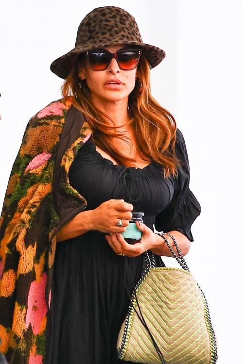 Eva Mendes Leaves Lunch at E Baldi in Beverly Hills, December 2024 1