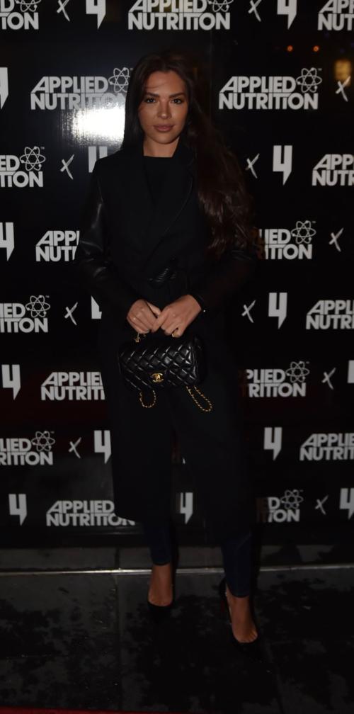 Gemma Owen at Applied Nutrition Pop-Up Event, December 2024