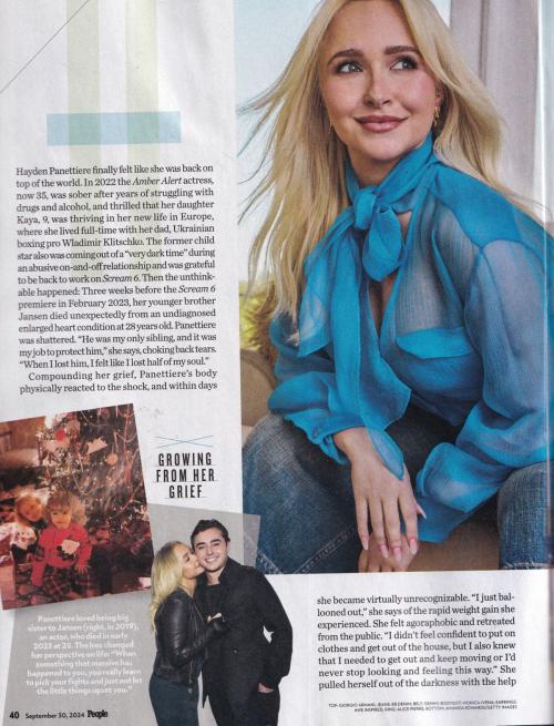 Hayden Panettiere for People Magazine, September 2024 4