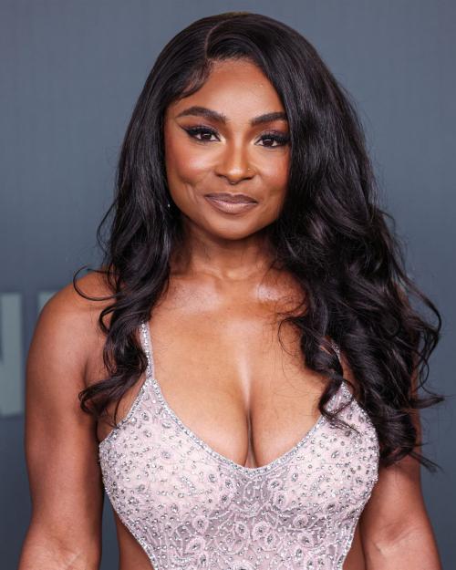 Jeante Godlock at The Six Triple Eight Premiere in Los Angeles, December 2024 2