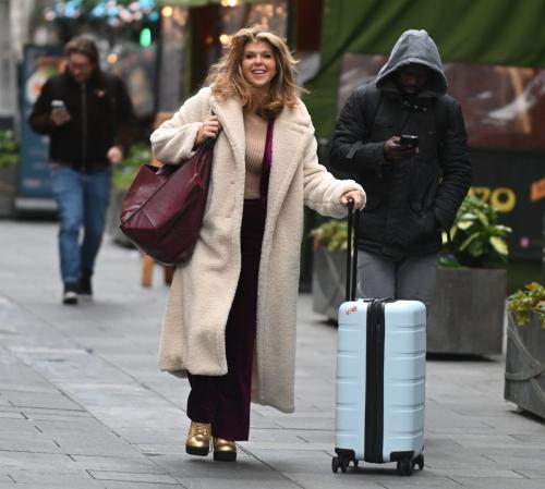 Kate Garraway Shines at Global Radio in London, December 2024 3