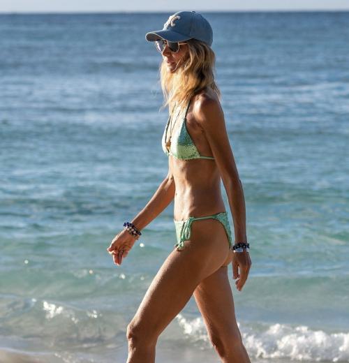 Lady Victoria Hervey in Mint Green Bikini, December 2024 1