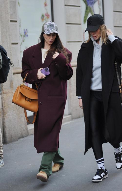 Melissa Satta and Simona Salvemini out in Milan, December 2024 6